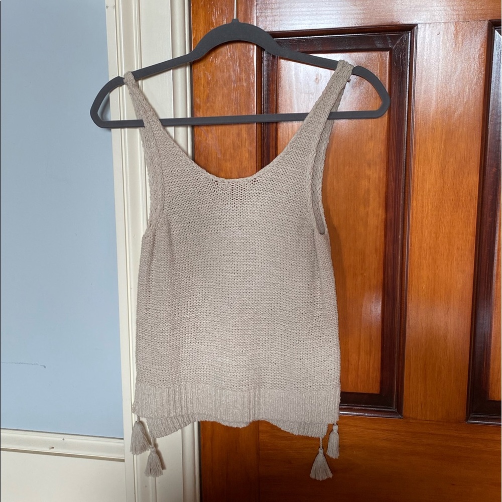 Knitted Hollister top! Fun and beachy!